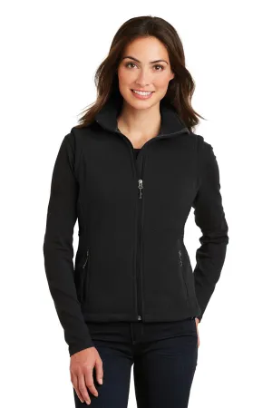 Port Authority Womens Full Zip Fleece Vest - Black  Premium quality Clothing Port-Authority