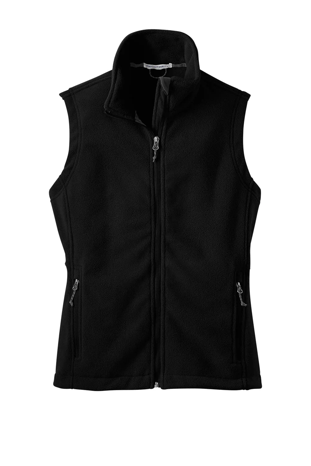 Port Authority Womens Full Zip Fleece Vest - Black  Premium quality Clothing Port-Authority