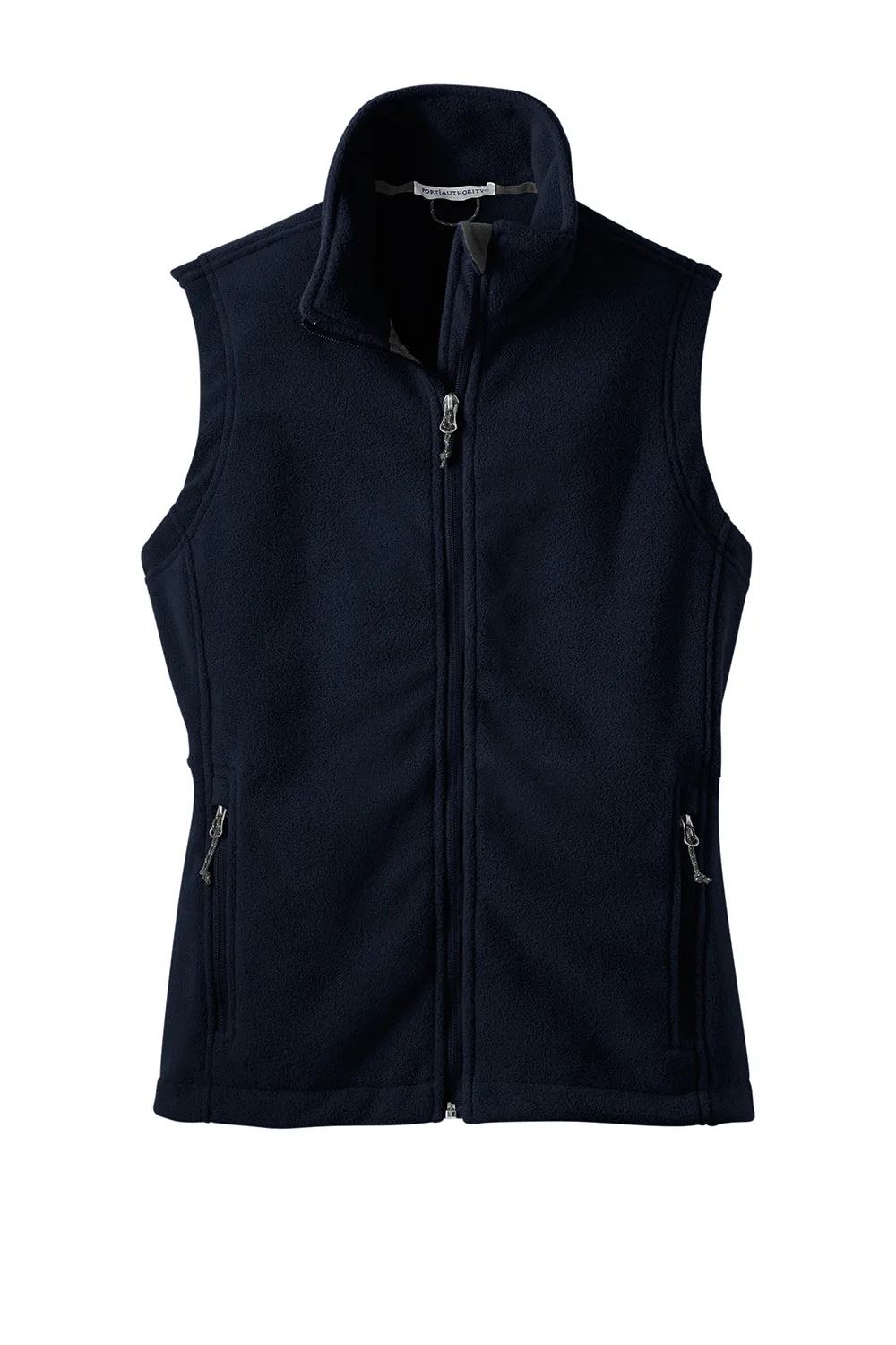 Port Authority Womens Full Zip Fleece Vest - True Navy Blue  Premium quality Clothing Port-Authority