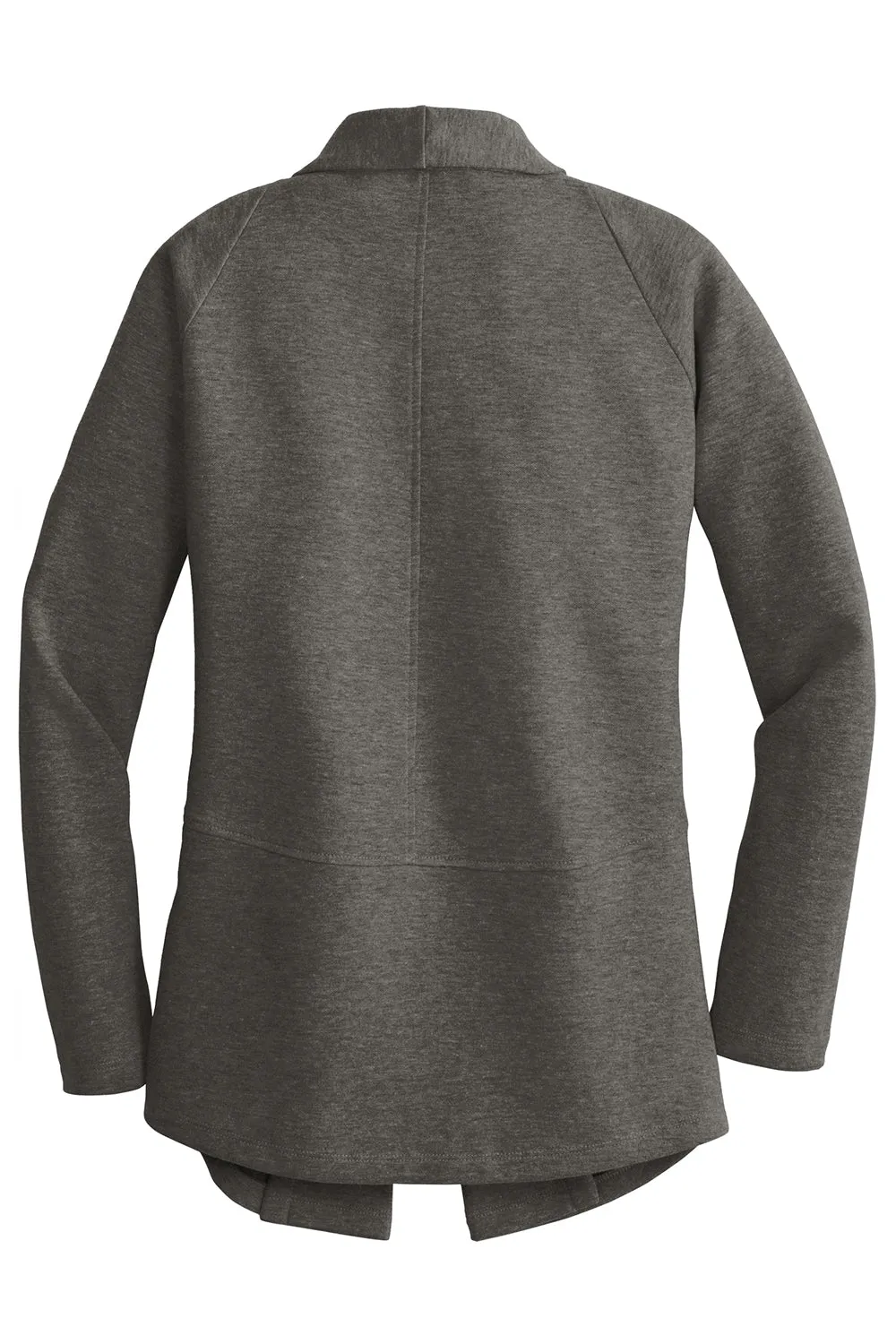 Port Authority Womens Long Sleeve Cardigan Sweater - Heather Charcoal Grey  Premium quality Clothing Port-Authority