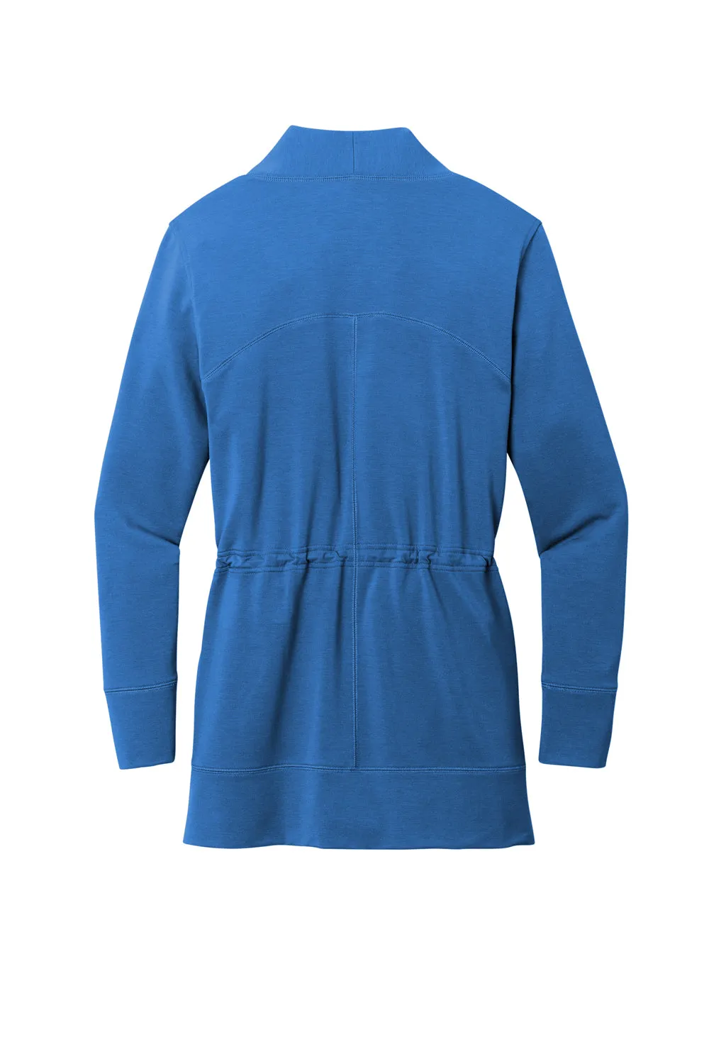 Port Authority Womens Microterry Snag Resistant Long Sleeve Cardigan Sweater - Aegean Blue  Premium quality Clothing Port-Authority