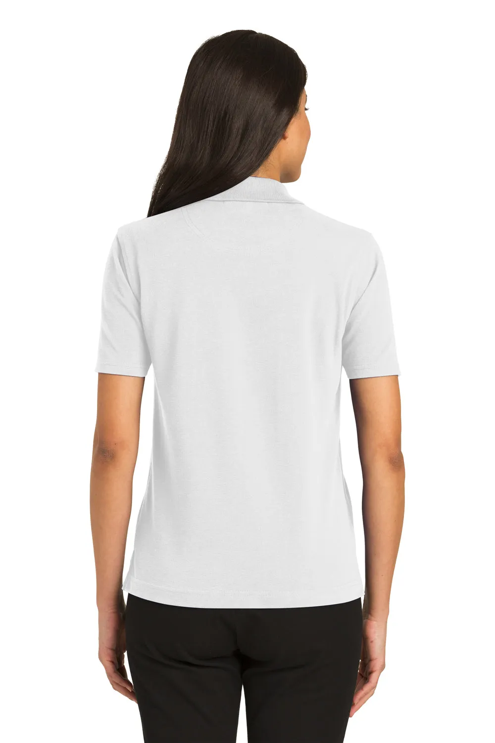 Port Authority Womens Rapid Dry Moisture Wicking Short Sleeve Polo Shirt - White  Premium quality Clothing Port-Authority