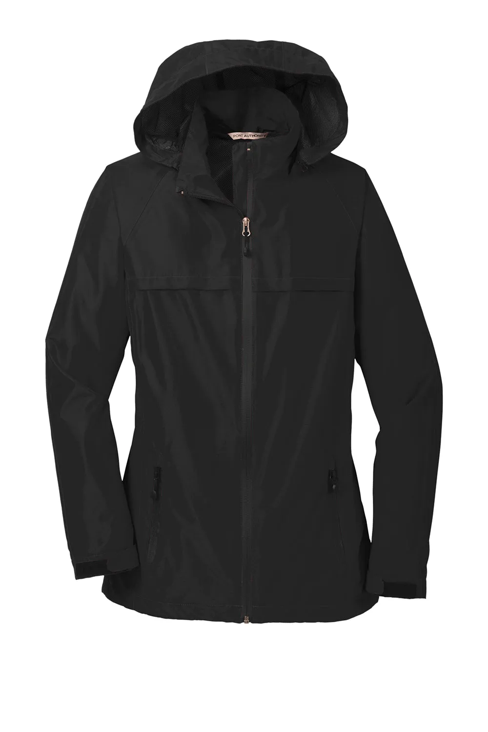 Port Authority Womens Torrent Waterproof Full Zip Hooded Jacket - Black  Premium quality Clothing Port-Authority