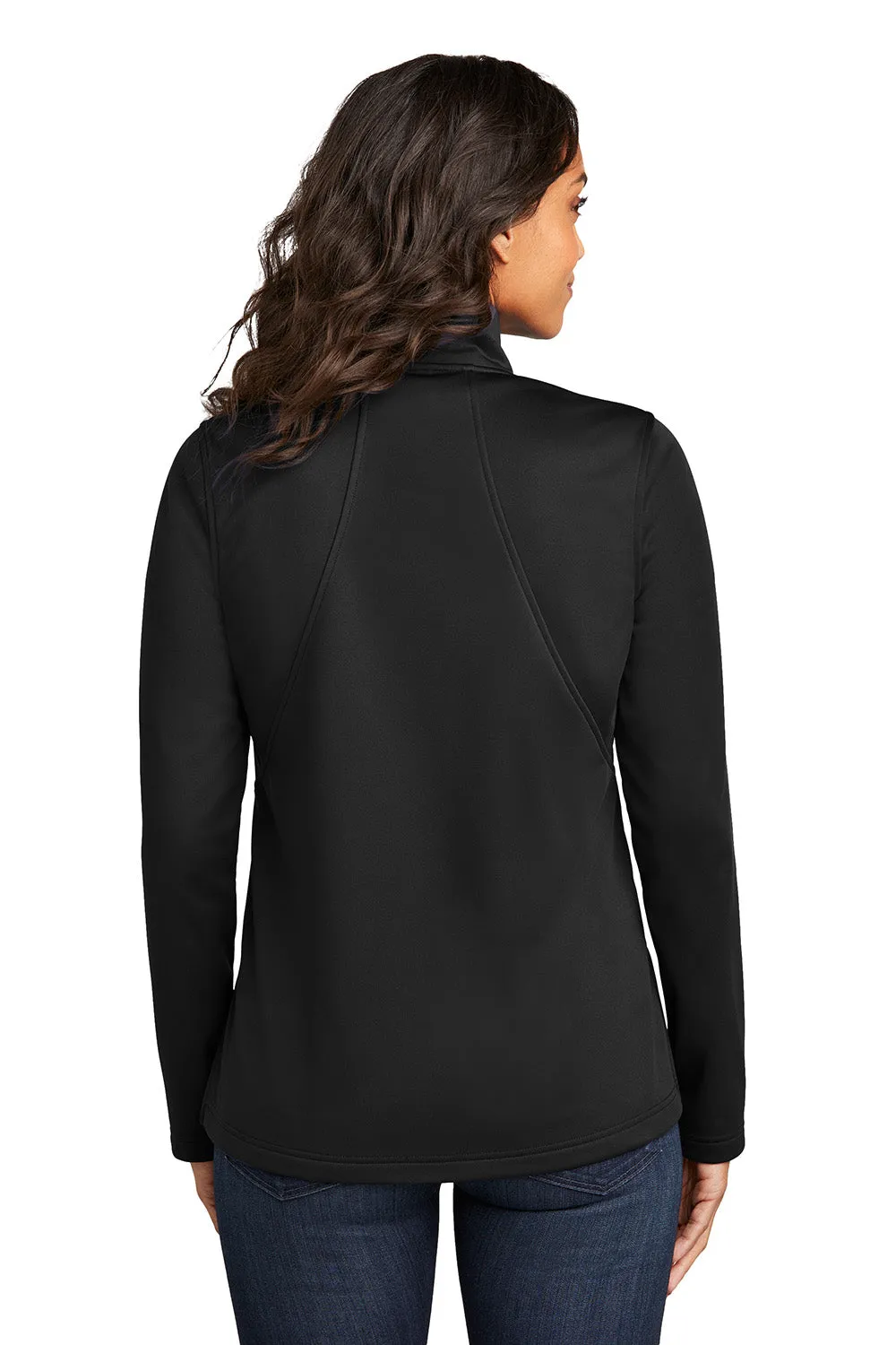 Port Authority Womens Water Resistant Flexshell Full Zip Jacket - Deep Black  Premium quality Clothing Port-Authority
