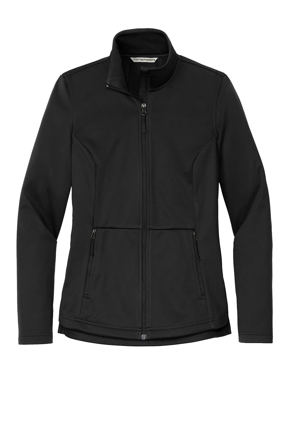 Port Authority Womens Water Resistant Flexshell Full Zip Jacket - Deep Black  Premium quality Clothing Port-Authority