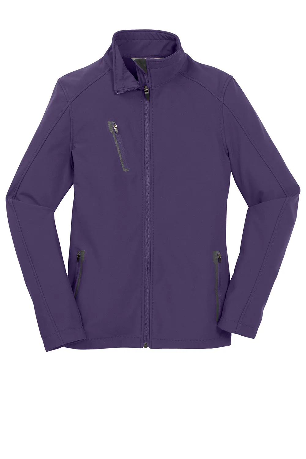 Port Authority Womens Welded Wind & Water Resistant Full Zip Jacket - Posh Purple  Premium quality Clothing Port-Authority