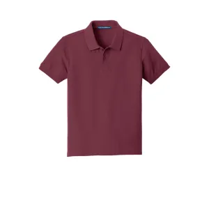 #Port Authority Youth Core Classic Pique Polo Port Authority