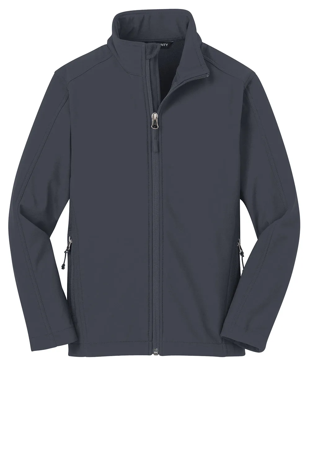 Port Authority Youth Core Wind & Water Resistant Full Zip Jacket - Battleship Grey  Premium quality Clothing Port-Authority