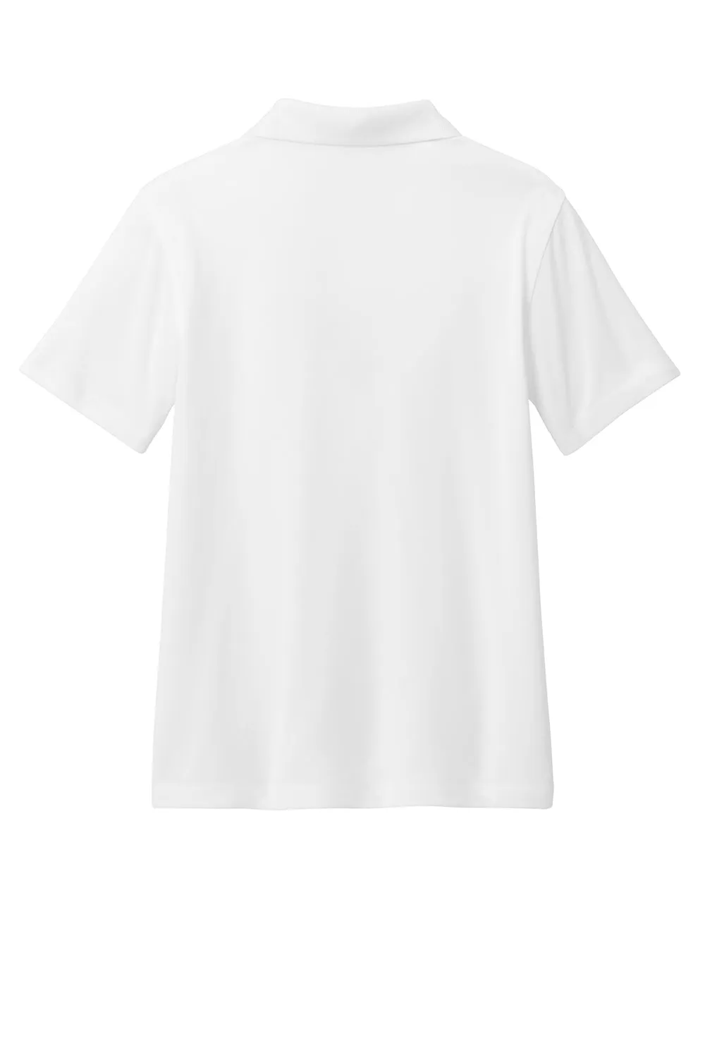 Port Authority Youth Dry Zone Moisture Wicking Short Sleeve Polo Shirt - White  Premium quality Clothing Port-Authority
