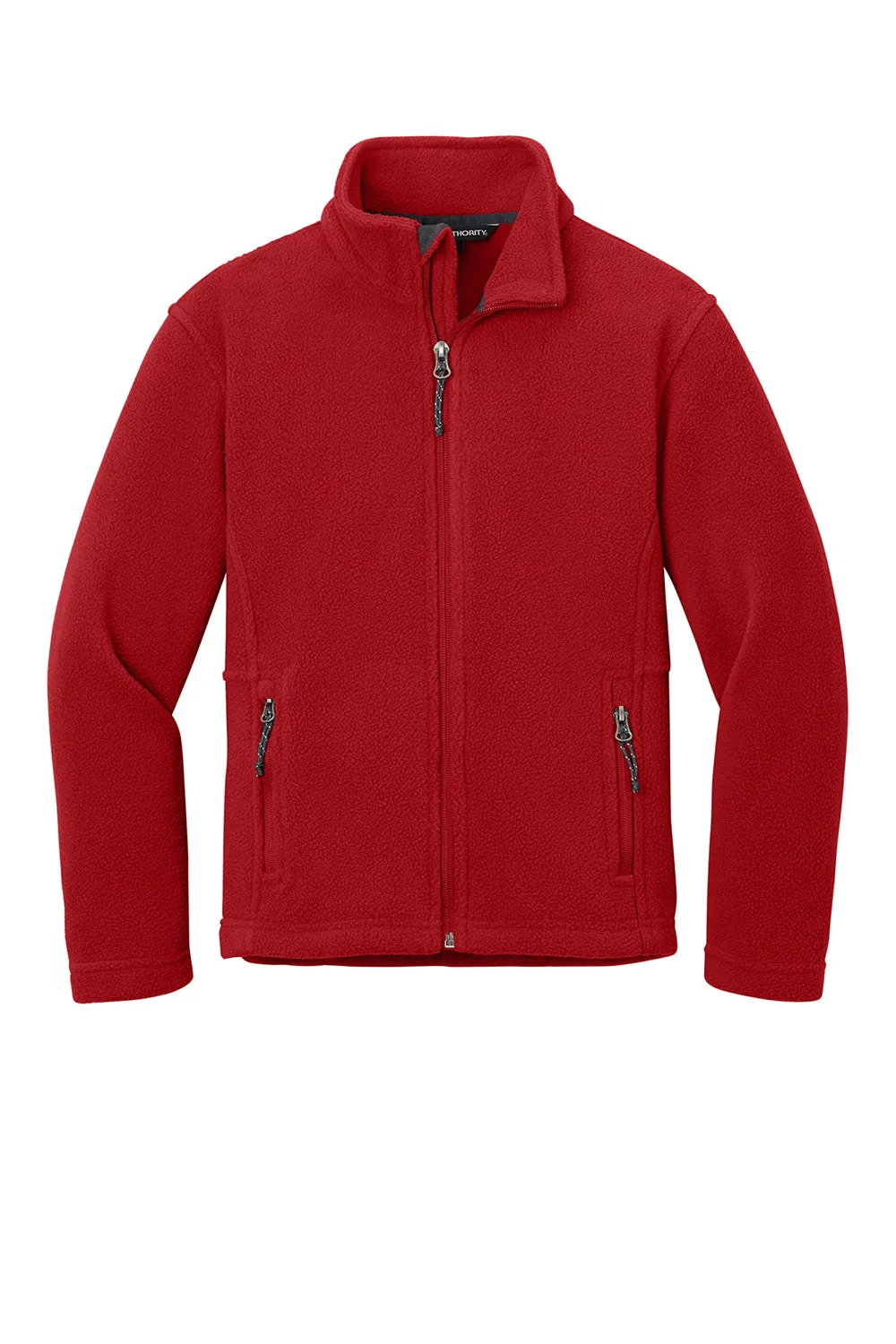 Port Authority Youth Full Zip Fleece Jacket - True Red  Premium quality Clothing Port-Authority