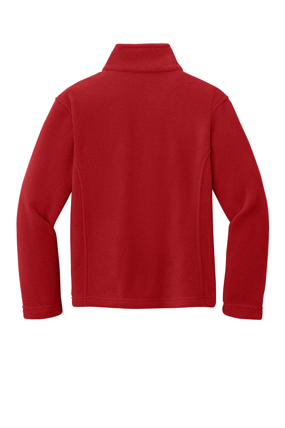 Port Authority Youth Full Zip Fleece Jacket - True Red  Premium quality Clothing Port-Authority
