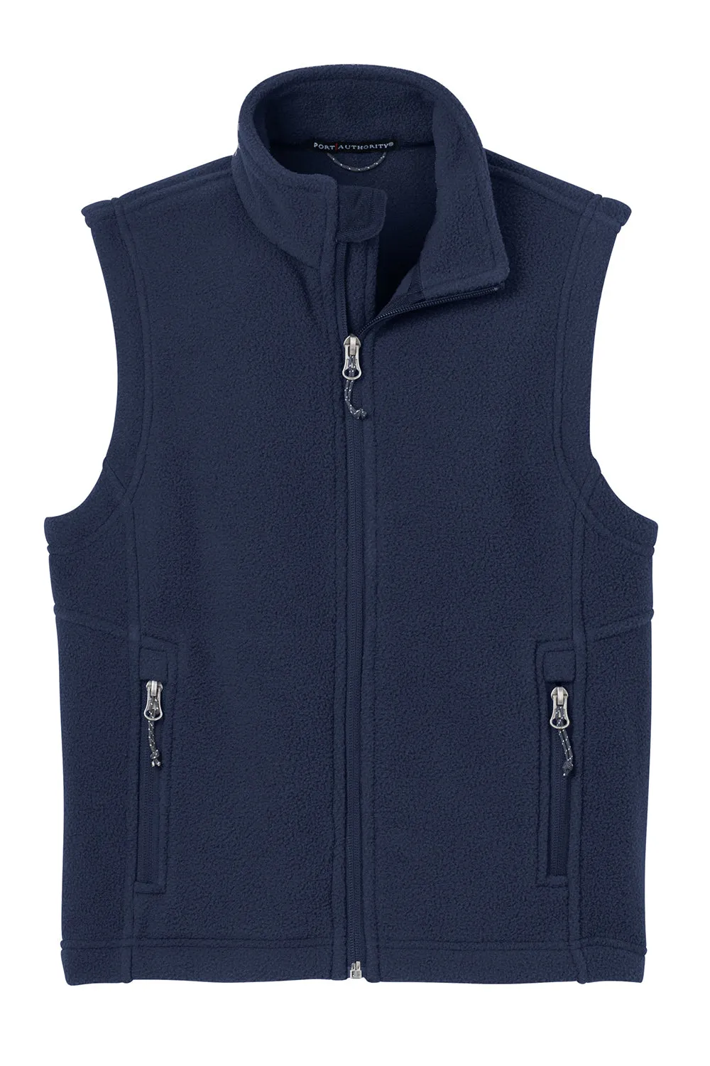 Port Authority Youth Full Zip Fleece Vest - True Navy Blue - Closeout  Premium quality Clothing Port-Authority