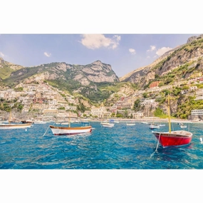 Positano Boats Print by Gray Malin 