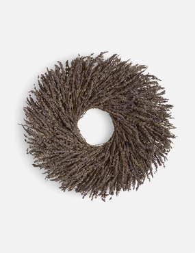 Preserved English Lavender Wreath 