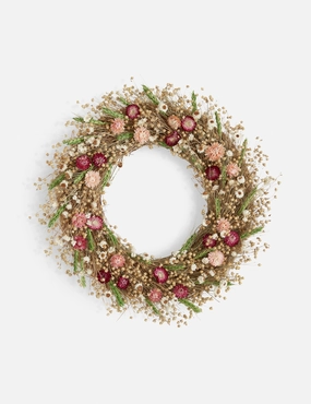 Preserved Maytide Florals Wreath 