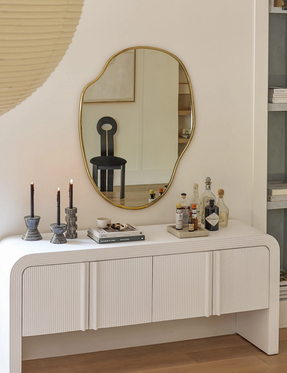 Puddle Mirror by Sarah Sherman Samuel