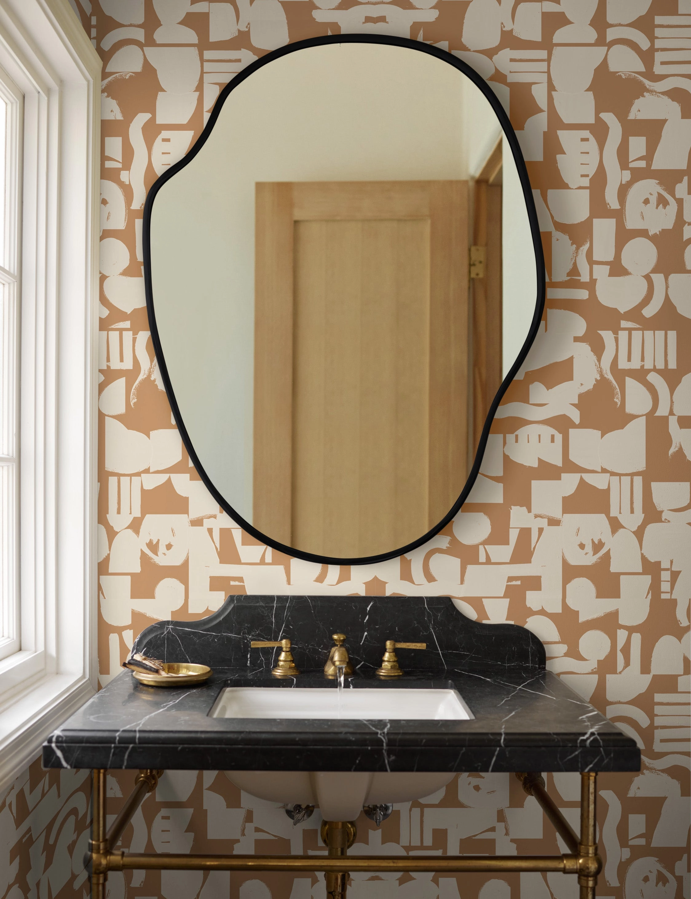 Puddle Mirror by Sarah Sherman Samuel