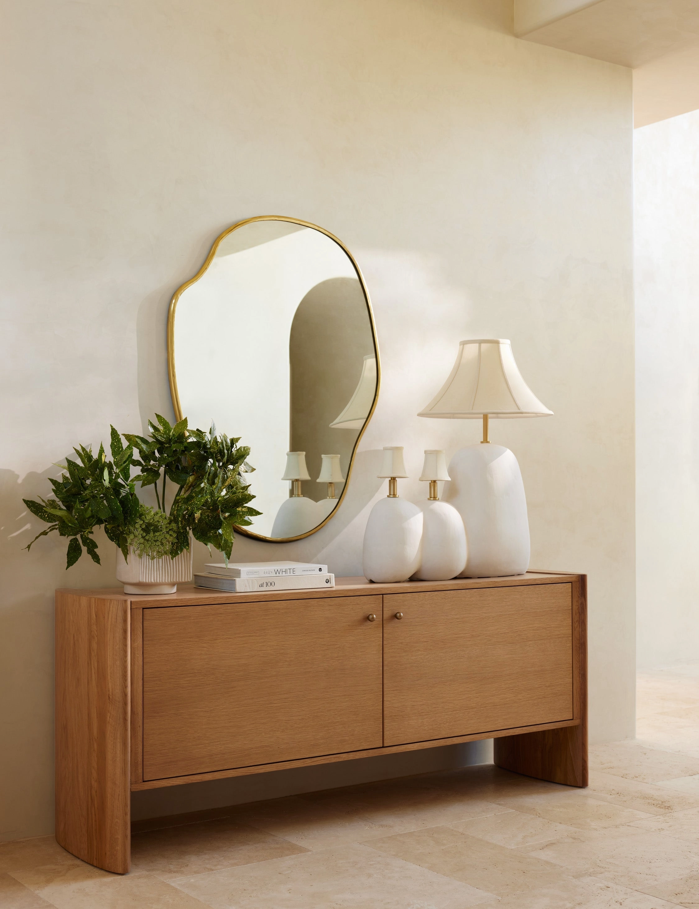 Puddle Mirror by Sarah Sherman Samuel
