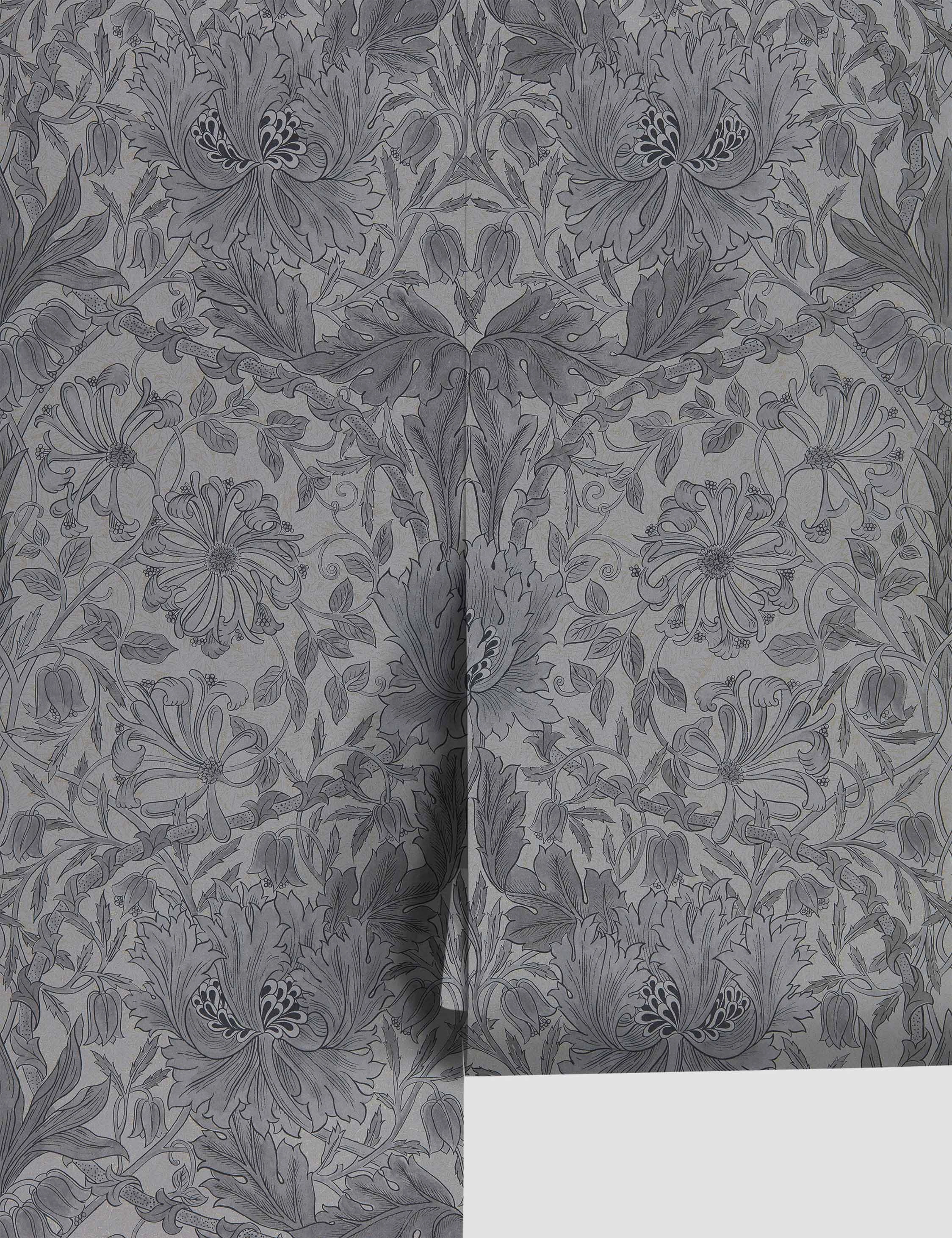 Pure Honeysuckle & Tulip Wallpaper by Morris & Co.