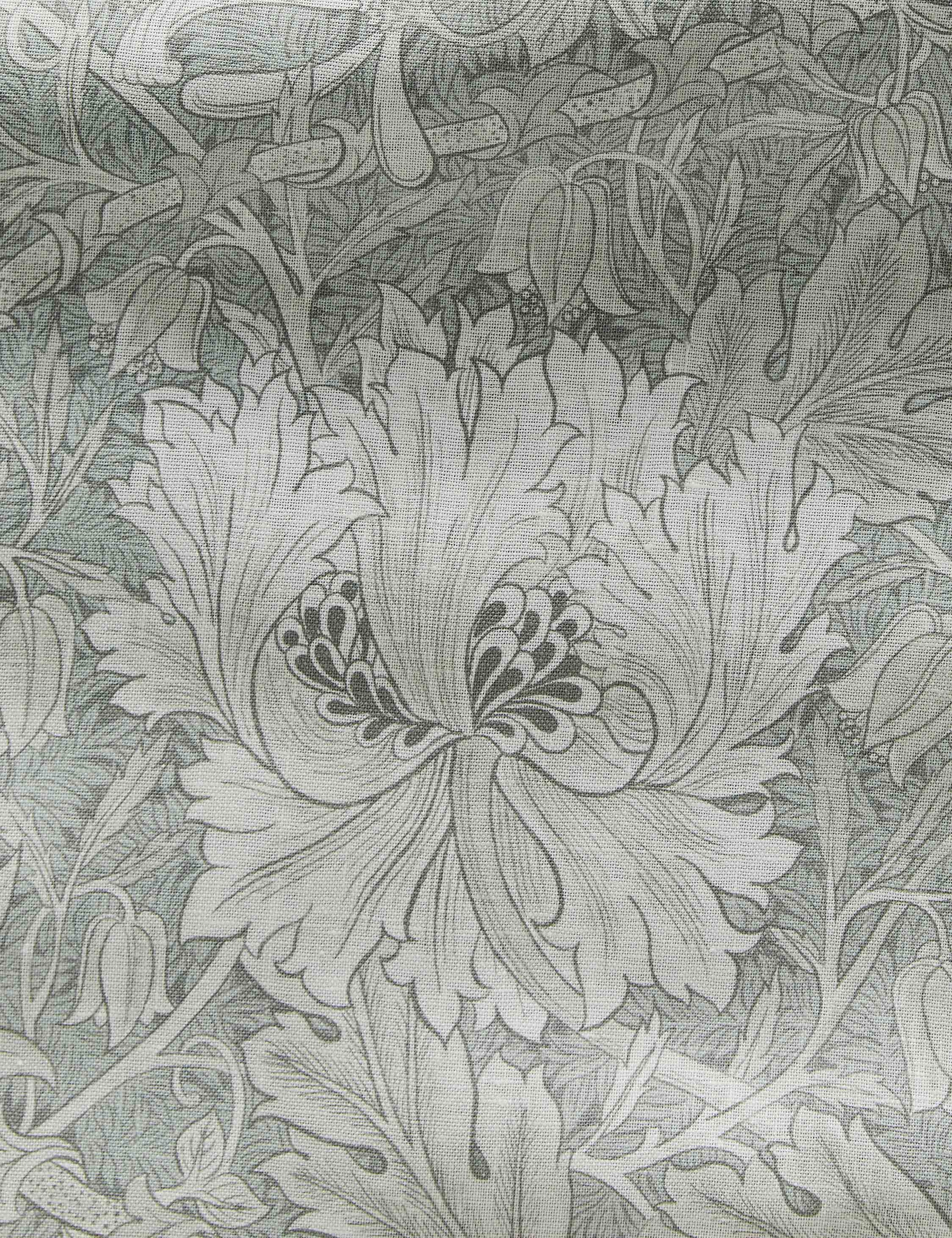 Pure Honeysuckle and Tulip Linen Blend Fabric by Morris & Co.