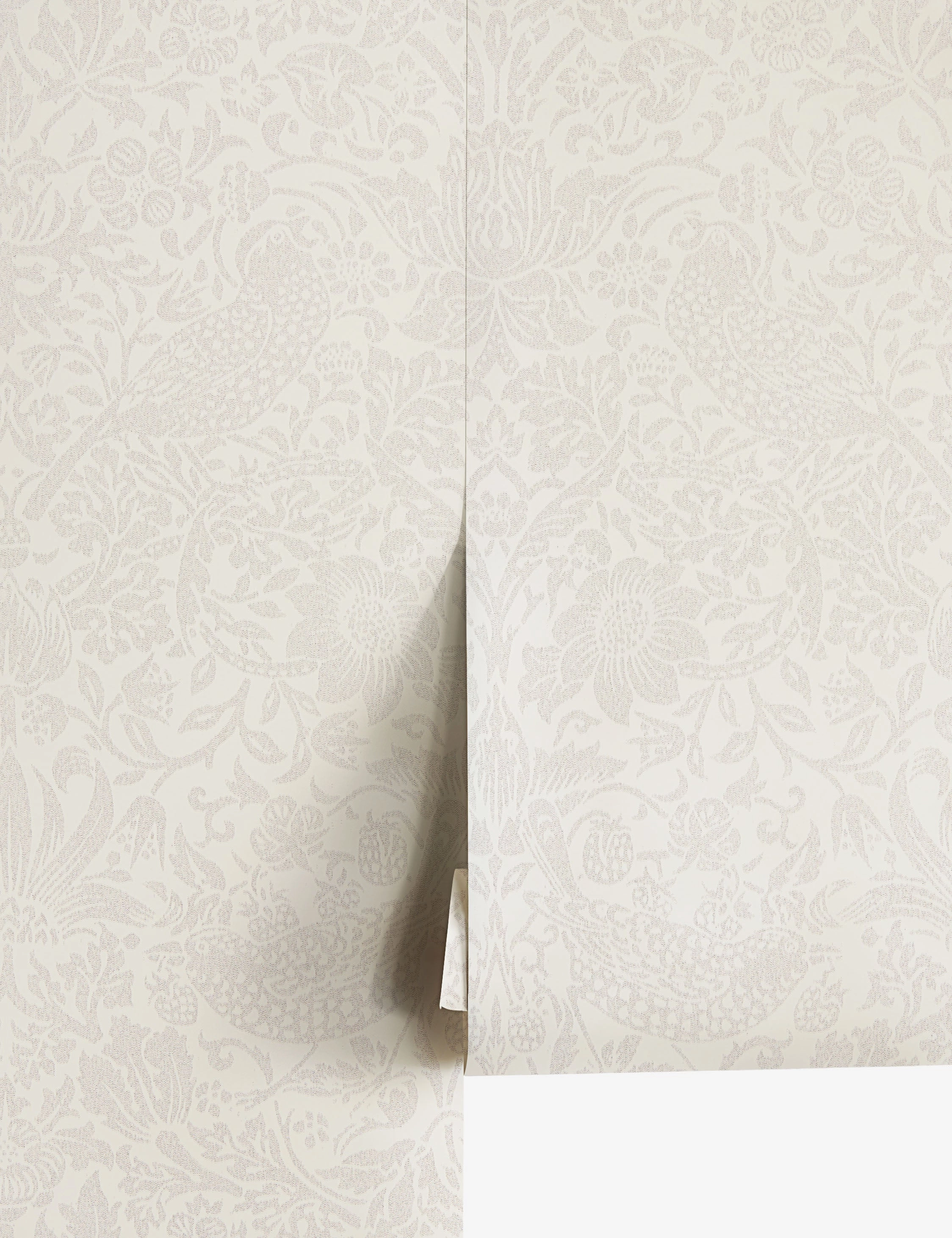 Pure Strawberry Thief Wallpaper by Morris & Co.