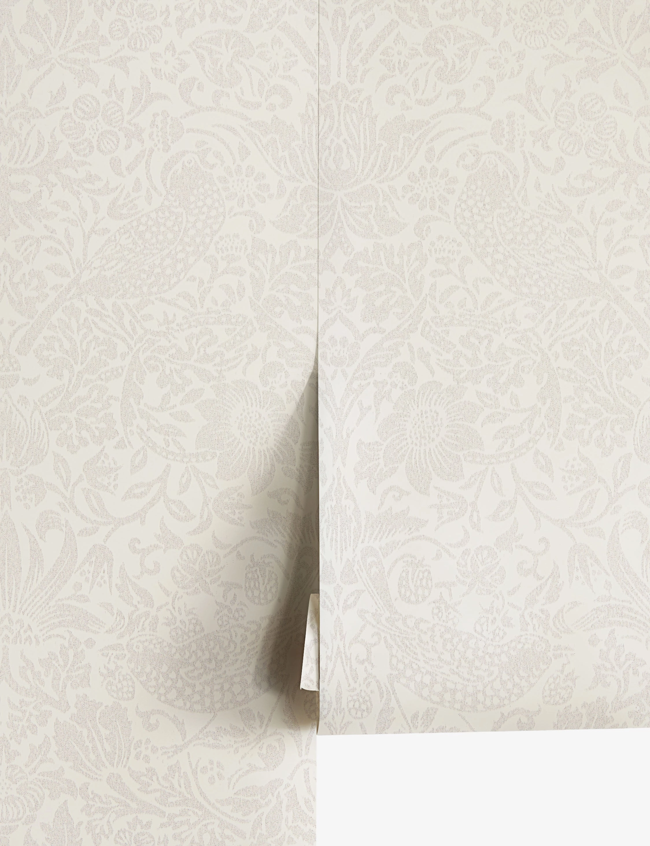 Pure Strawberry Thief Wallpaper by Morris & Co.