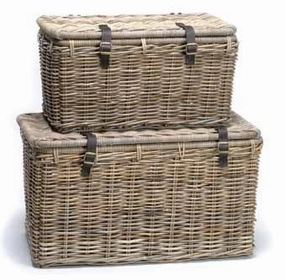 Rattan Treasure Trunk 