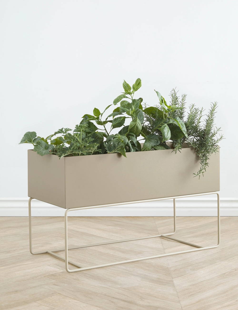 Ravine Planter Pot, Taupe - Large by Ferm Living -  -