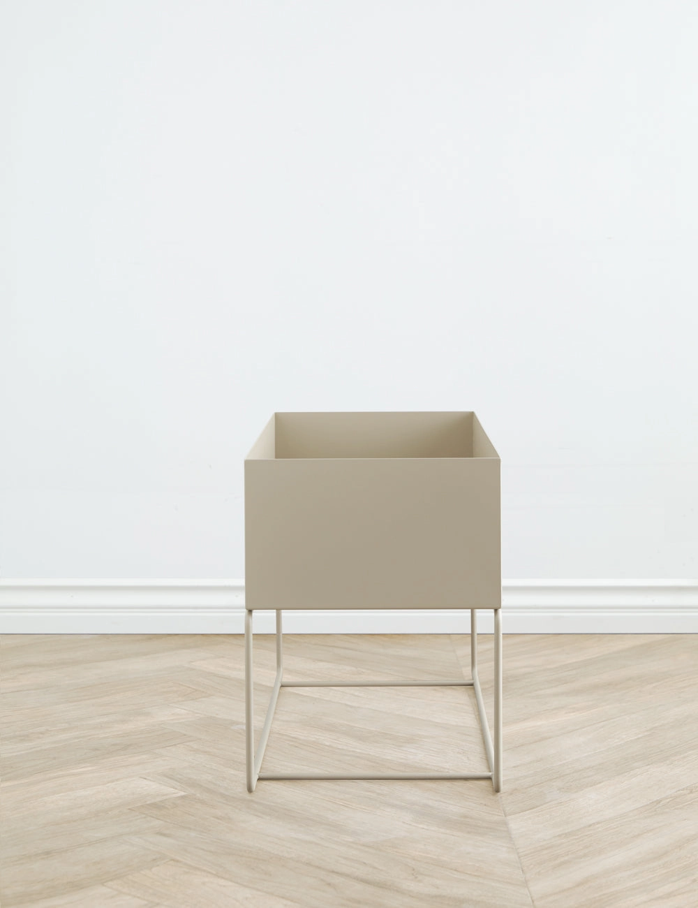 Ravine Planter Pot, Taupe - Large by Ferm Living -  -