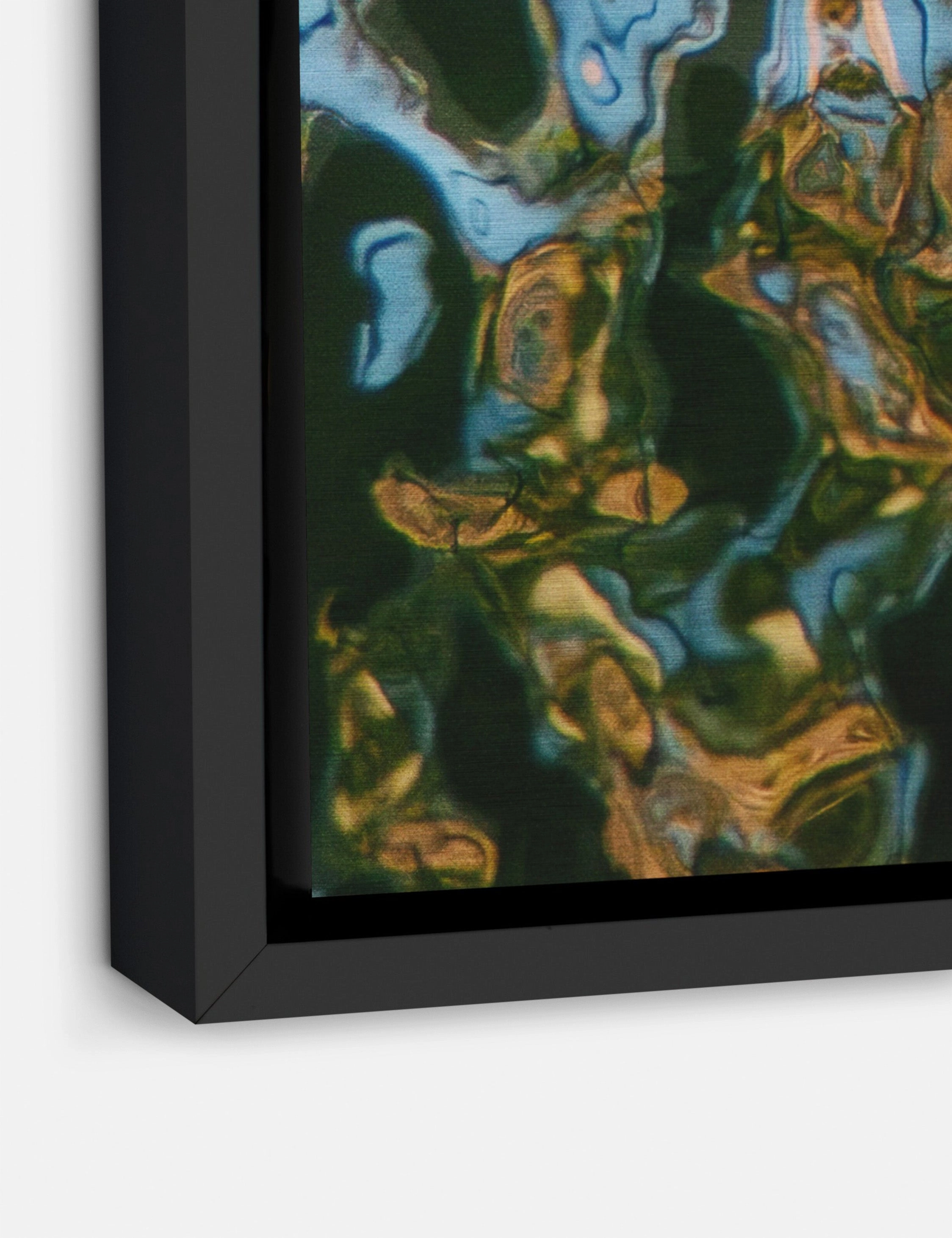 Reflecting Blue Photography Print by Geoffrey Baris