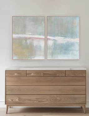 Refuge Diptych Wall Art (Set of 2) by Carol Benson-Cobb 