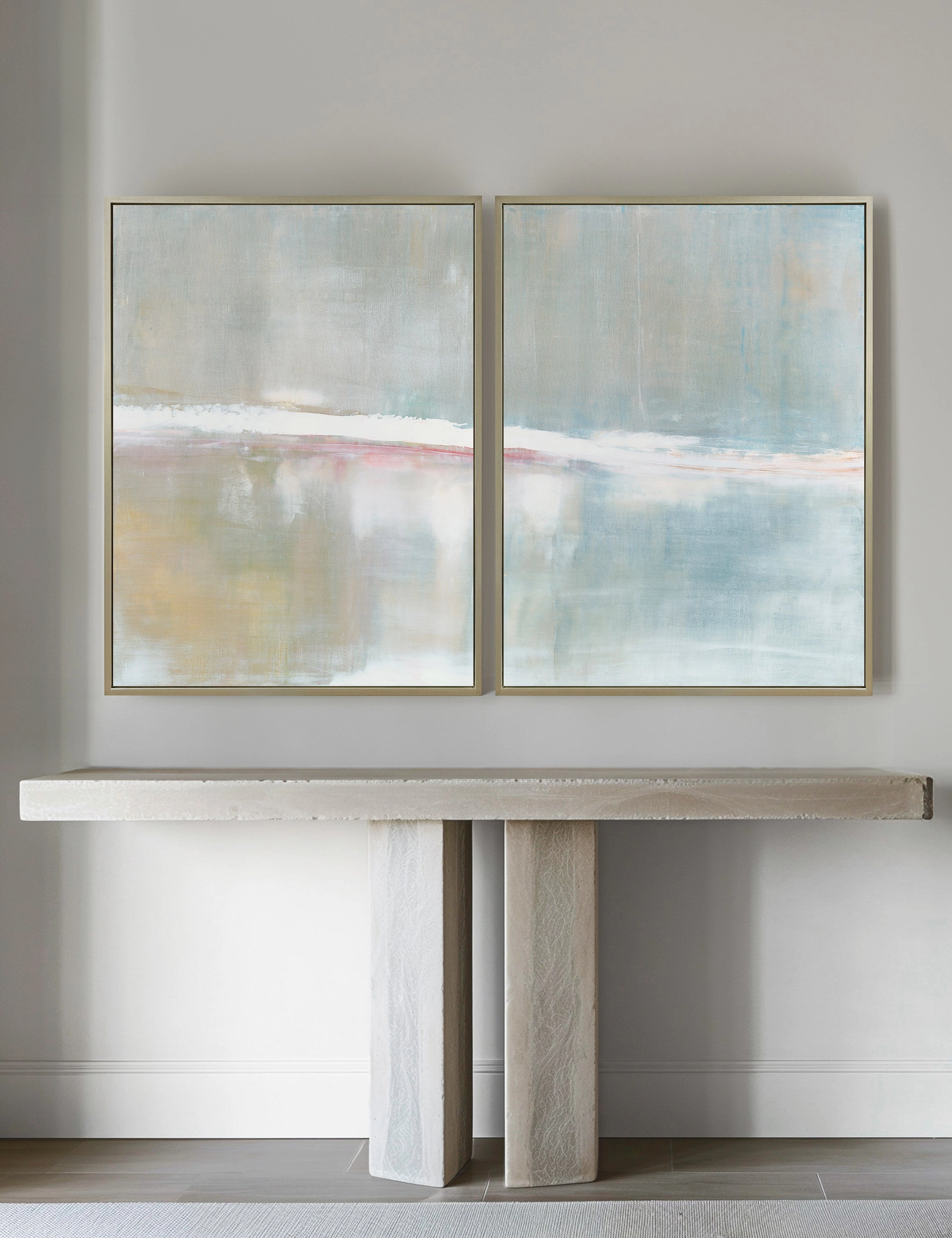 Refuge Diptych Wall Art (Set of 2) by Carol Benson-Cobb