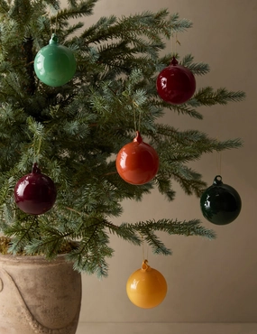 Retro Bulb Ornaments (Set of 6) by Cody Foster and Co 
