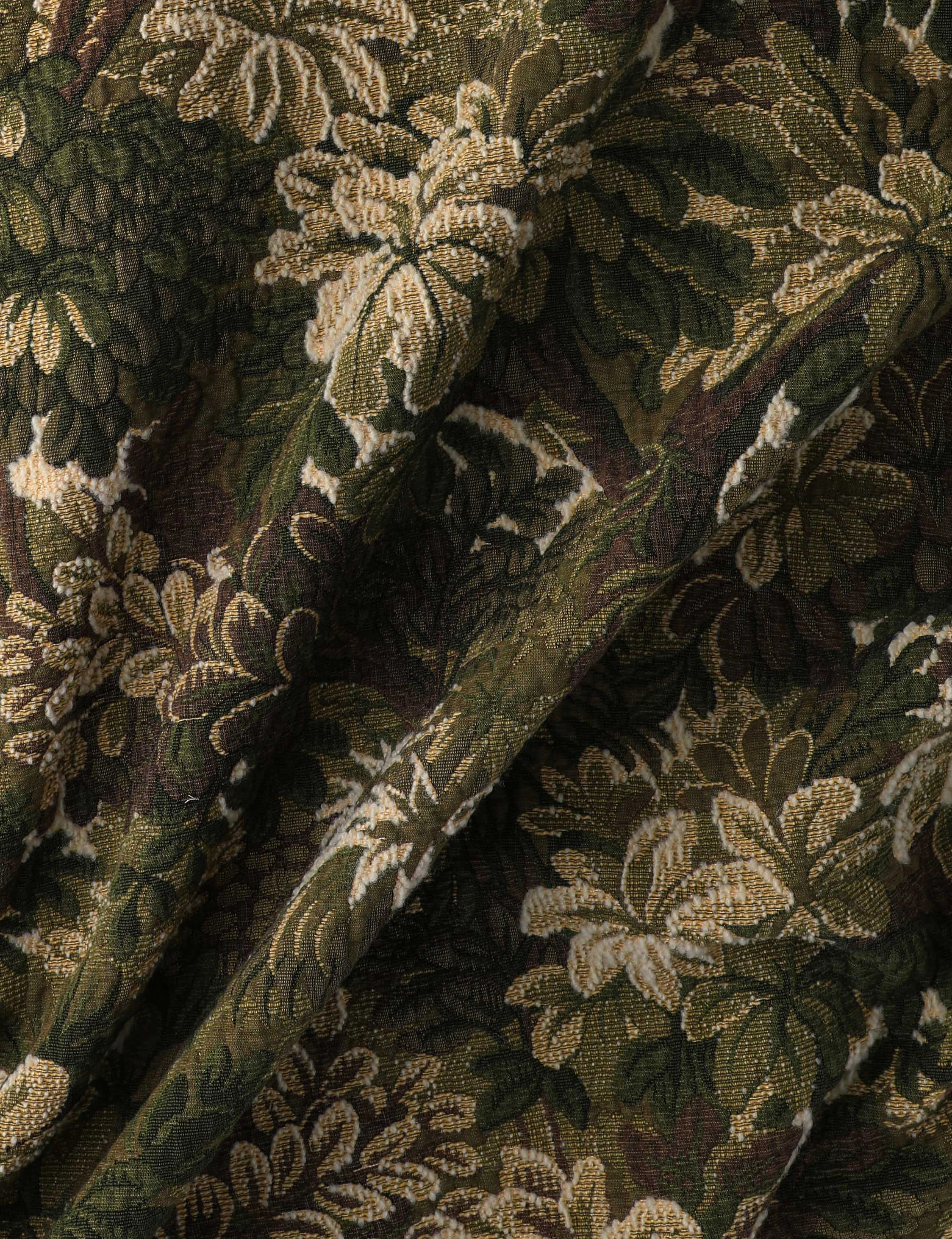 Ridge Edge Cotton-Blend Fabric by Scalamandr