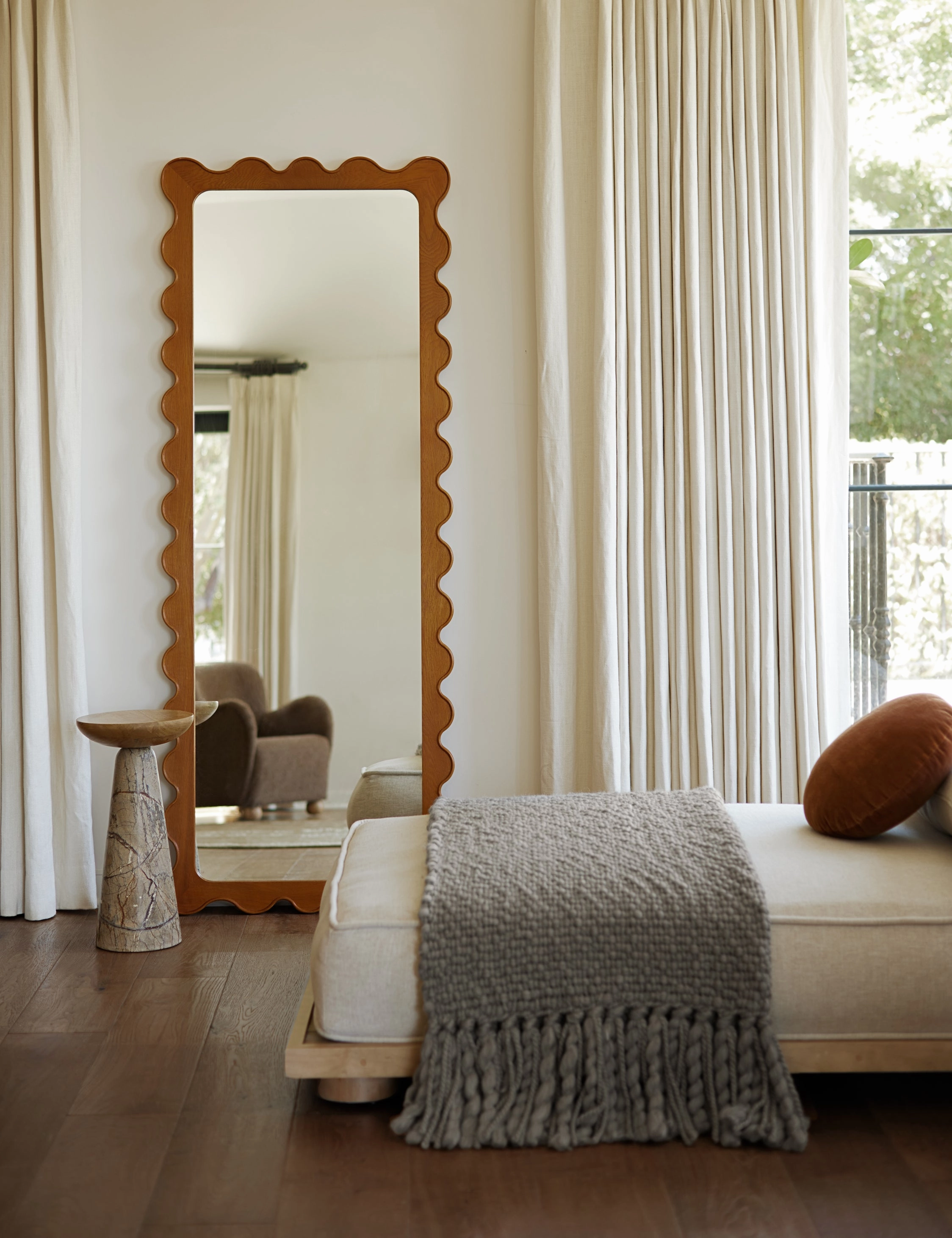 Ripple Full Length Mirror by Sarah Sherman Samuel