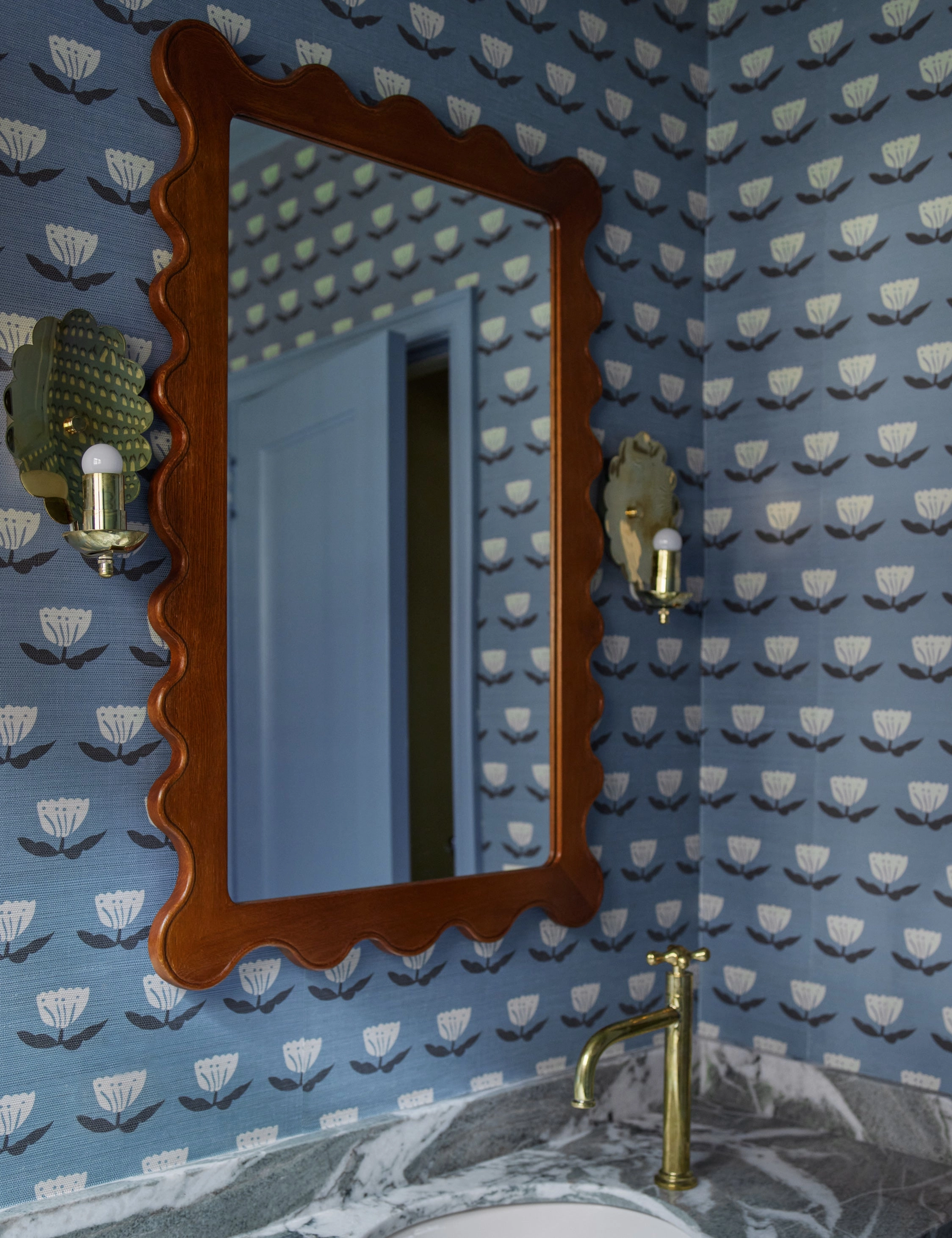 Ripple Mirror by Sarah Sherman Samuel