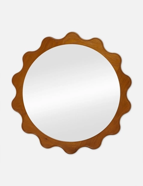 Ripple Round Mirror by Sarah Sherman Samuel 