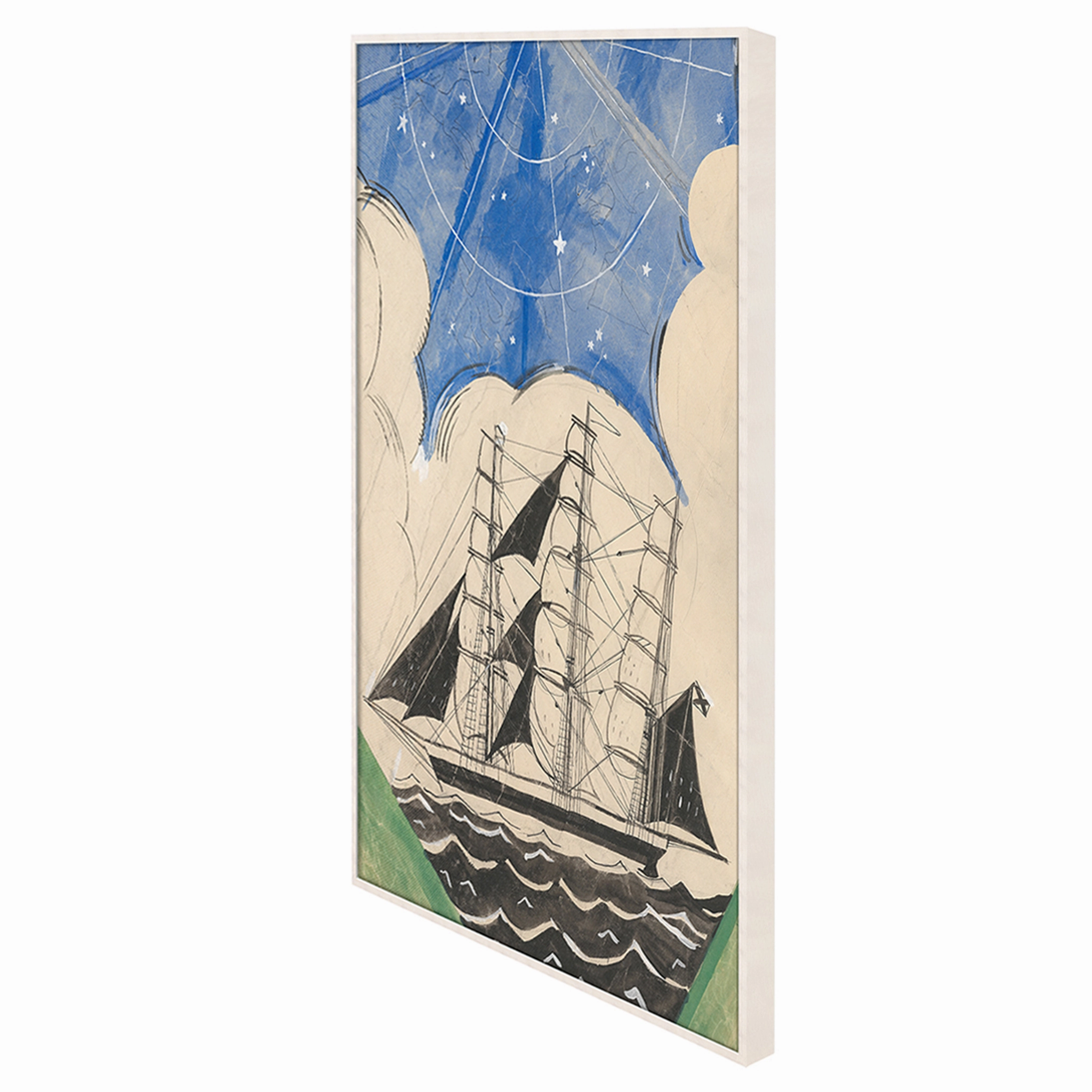 Robert Bonfils Archive, Sailboat at Sea
