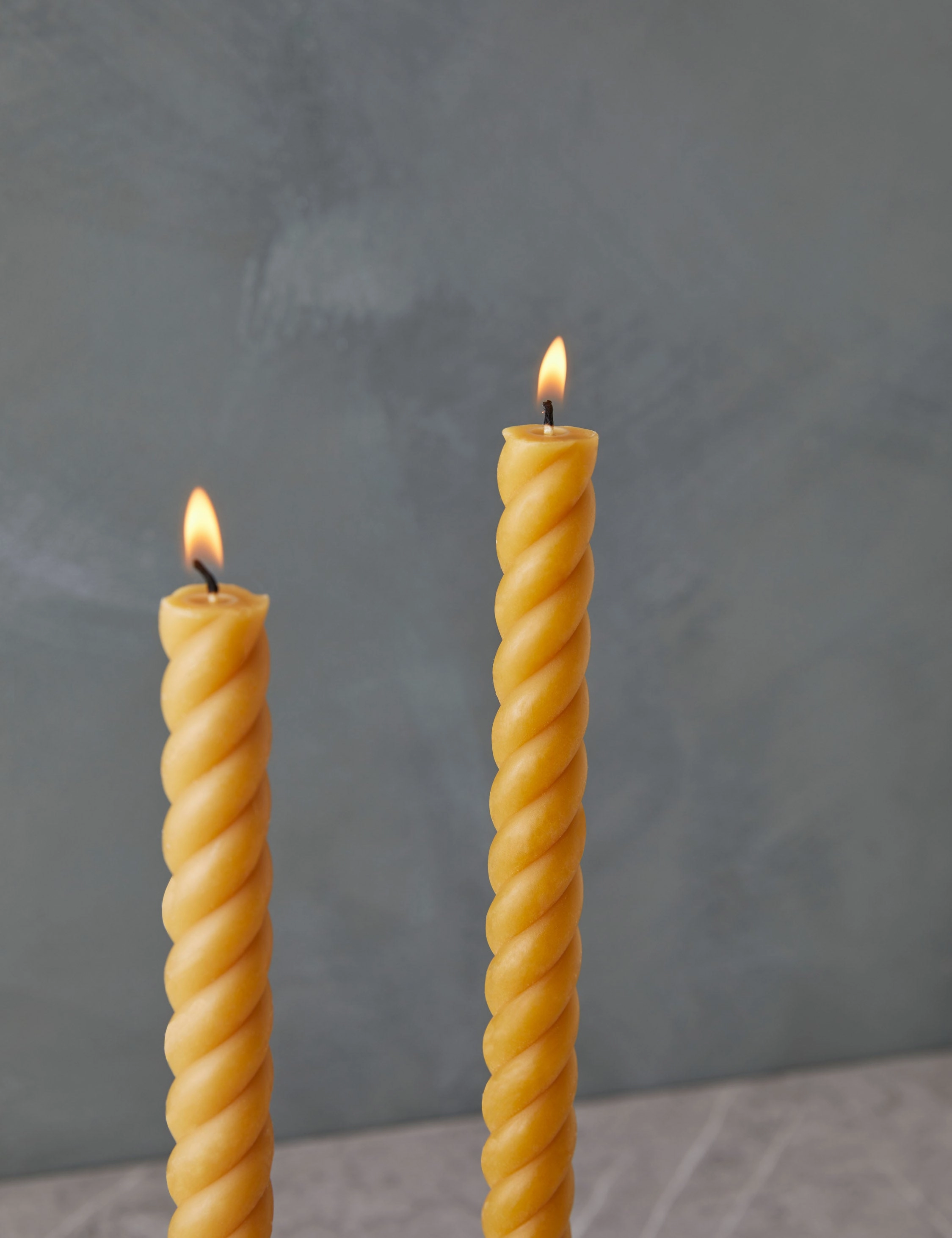 Rope Taper Candles (Set Of 2) by Greentree Home