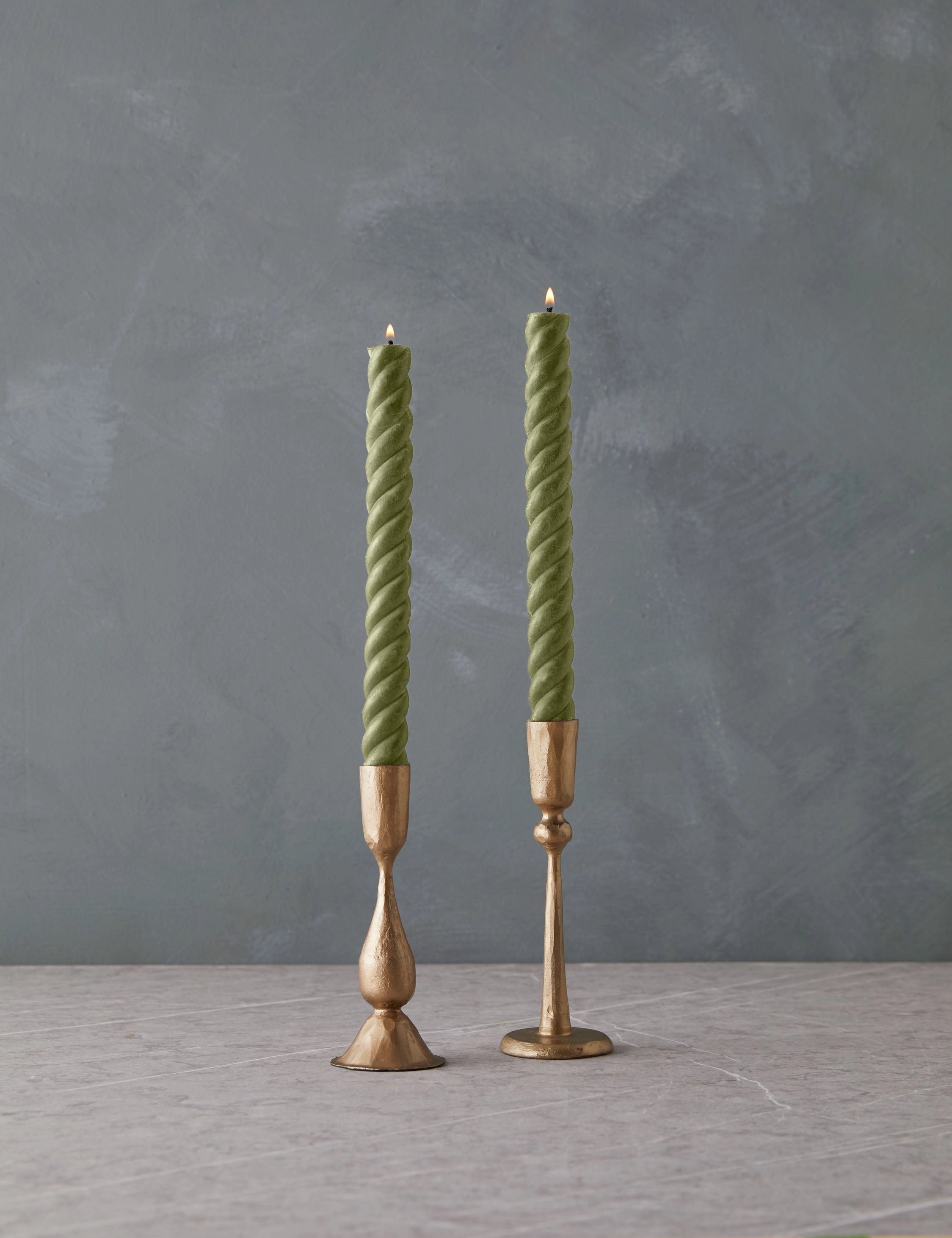 Rope Taper Candles (Set Of 2) by Greentree Home 