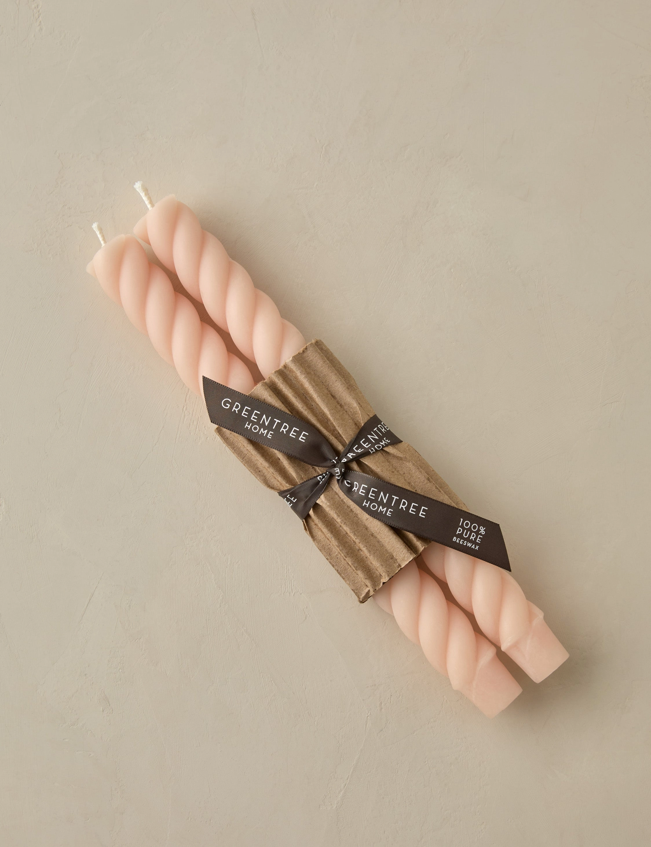 Rope Taper Candles (Set Of 2) by Greentree Home
