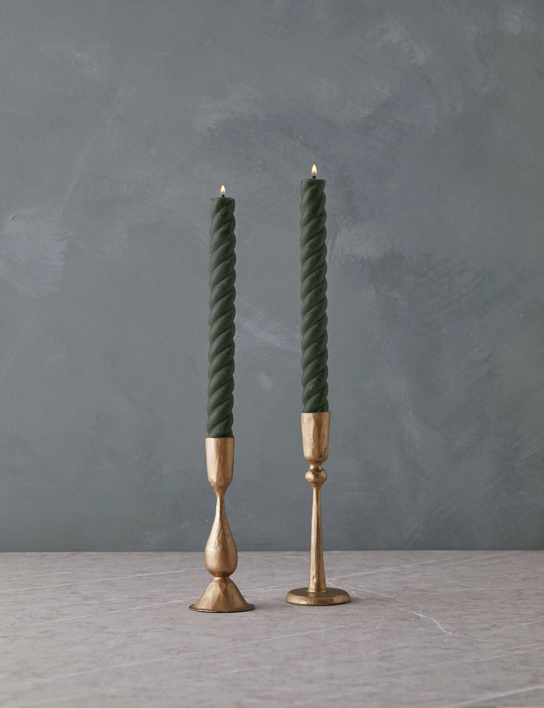 Rope Taper Candles (Set Of 2) by Greentree Home