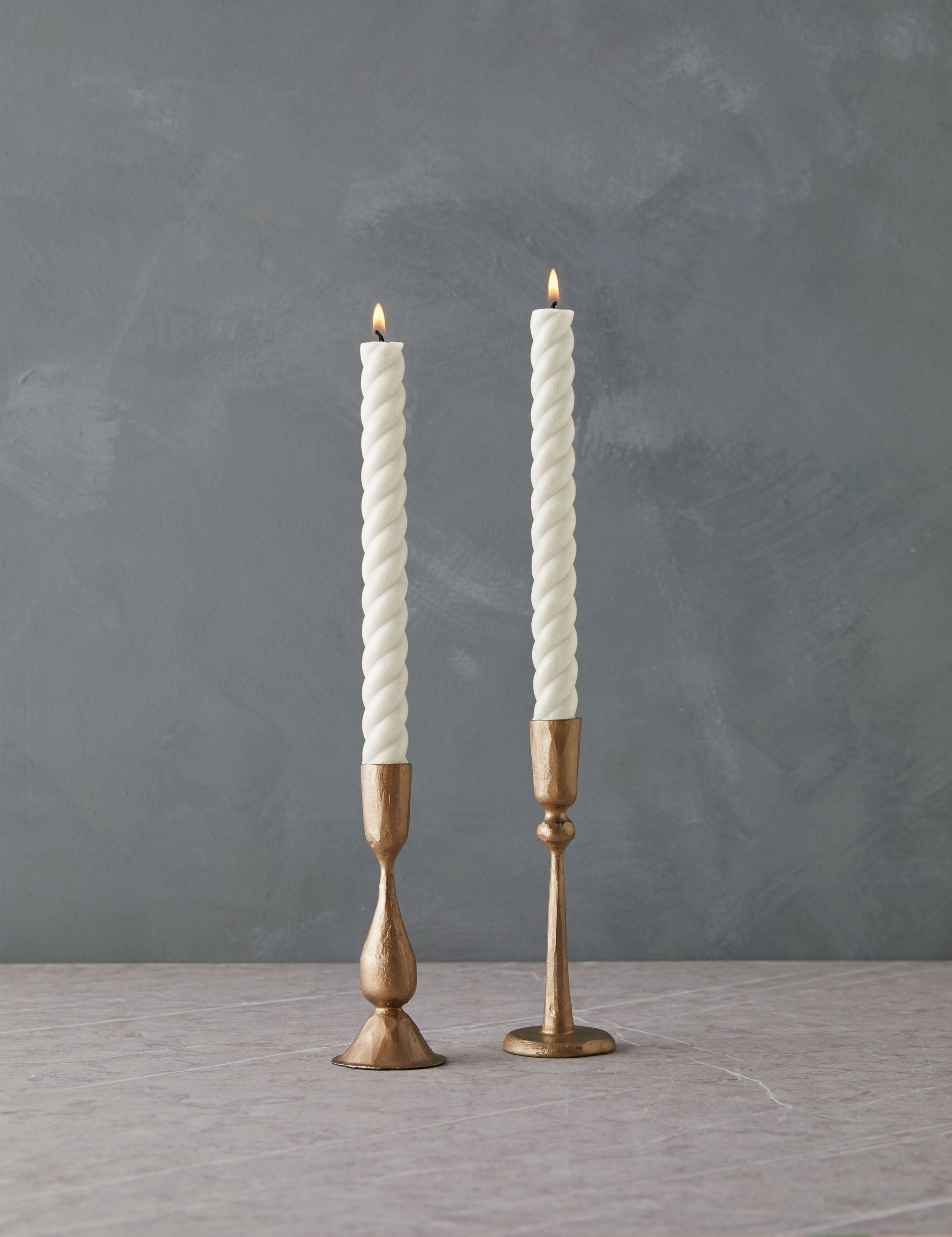 Rope Taper Candles (Set Of 2) by Greentree Home