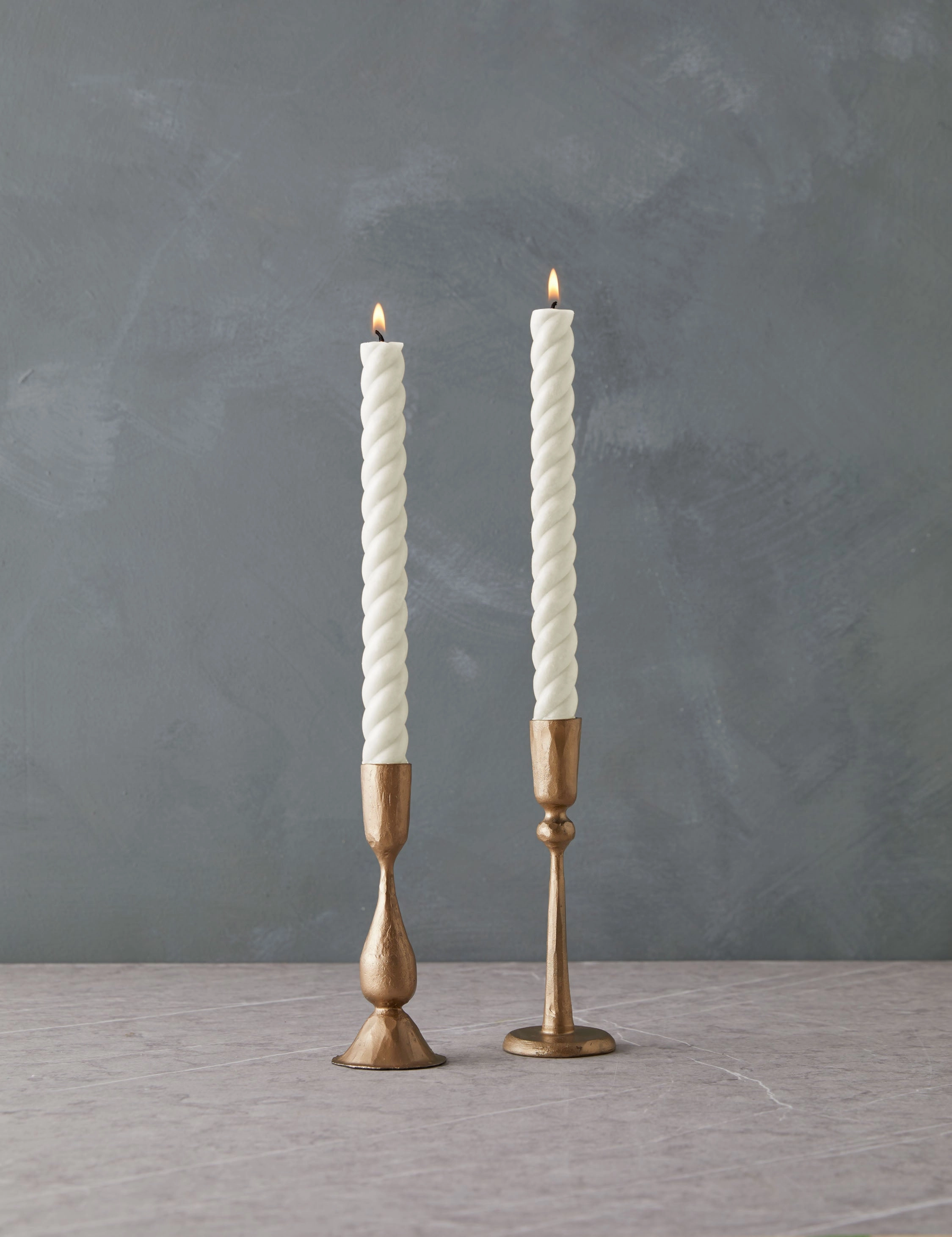 Rope Taper Candles (Set Of 2) by Greentree Home