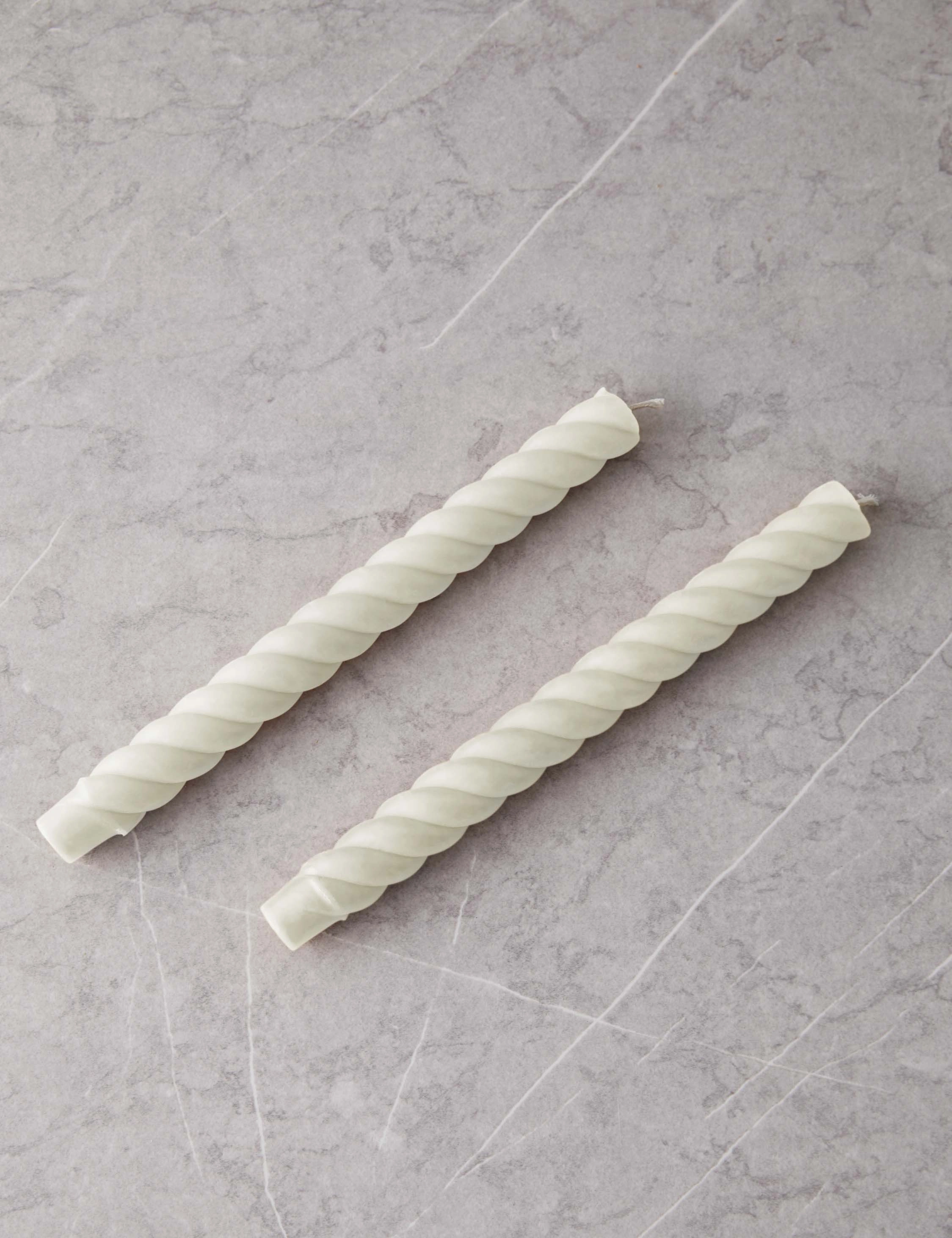 Rope Taper Candles (Set Of 2) by Greentree Home