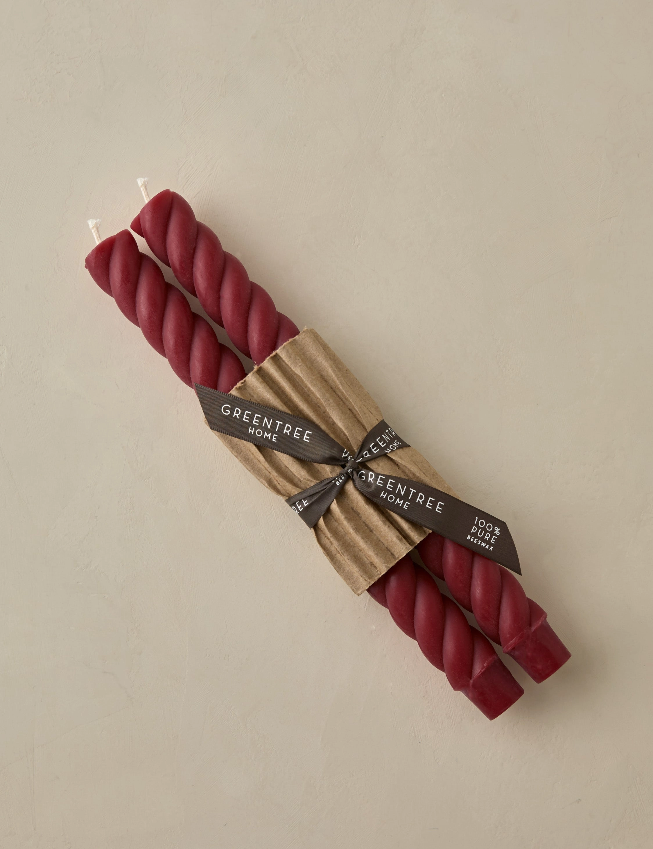 Rope Taper Candles (Set Of 2) by Greentree Home