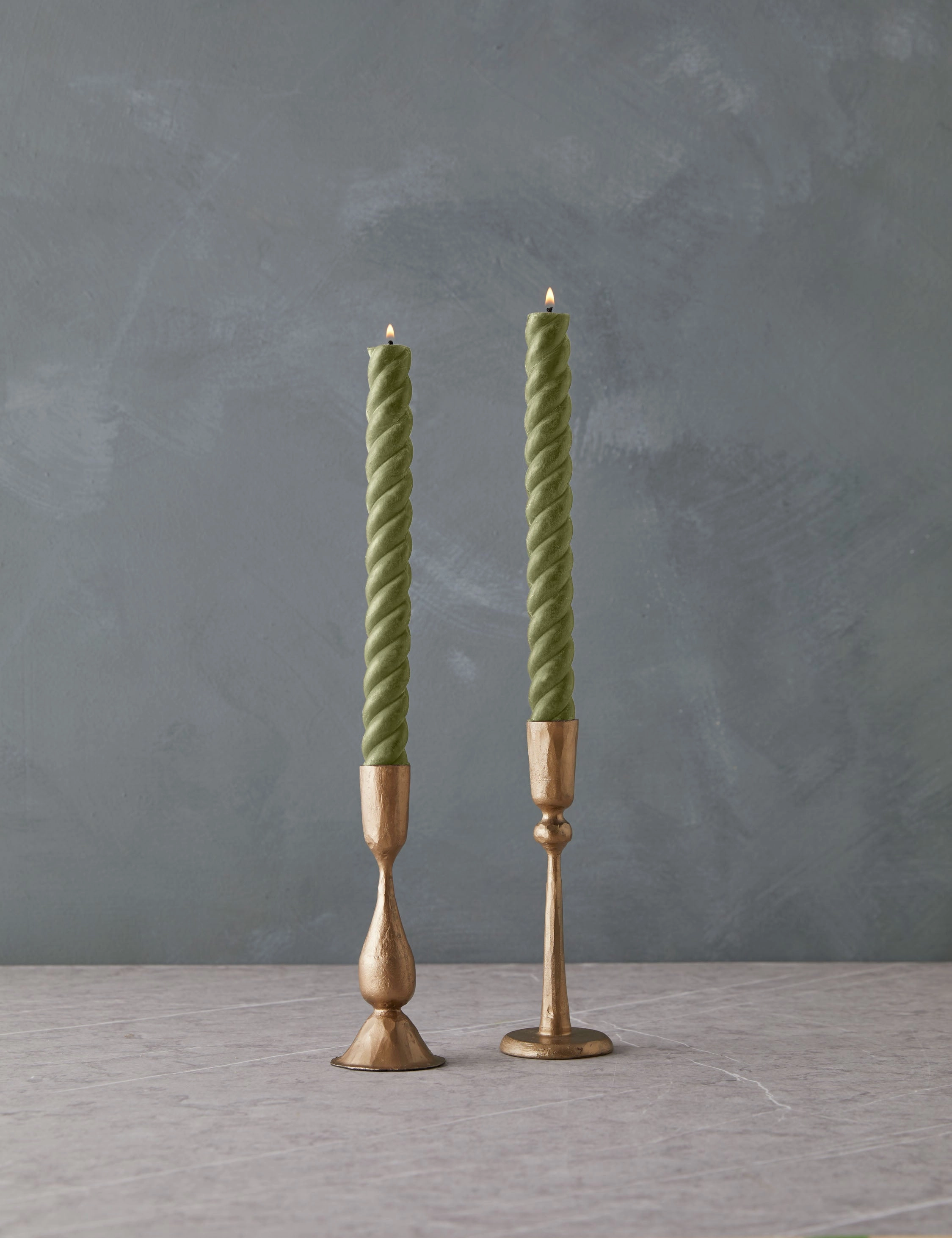 Rope Taper Candles (Set Of 2) by Greentree Home 