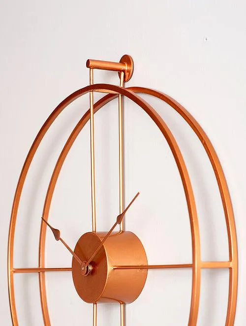 Rose gold Wall Clock