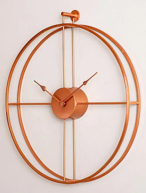 Rose gold Wall Clock