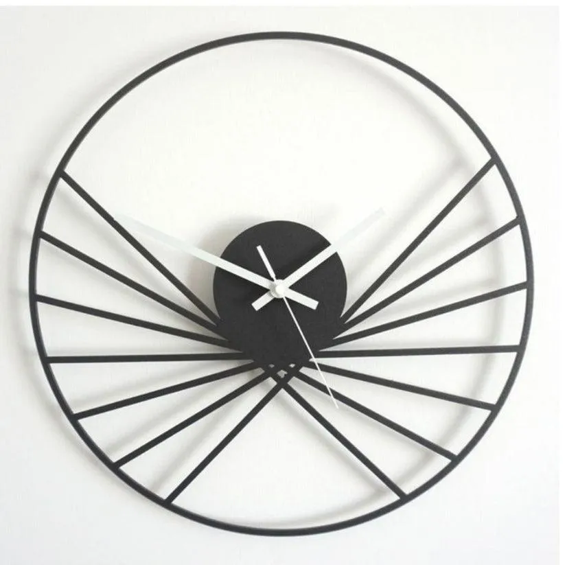 ROUND V  WALL CLOCK 
